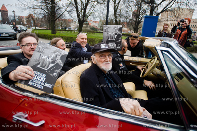 Gdansk. Obchody 55 lecia Polskiego Rock & Rolla. Odsloniecie...