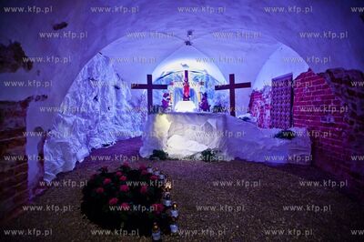 Gdansk. Kosciol sw. Katarzyny. Niedziela Wielkanocna....