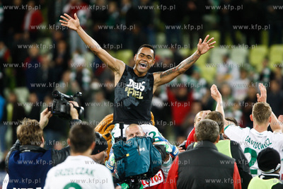 Gdansk. PGE Arena. Mecz o mistrzostwo Ekstraklasy....