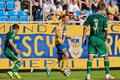 Gdynia. Stadion Miejski GOSIR. Mecz mecz towarzyski...