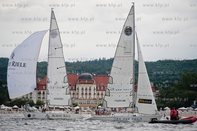 Sopot. Regaty Sopot Match Race zaliczane do cyklu Alpari...