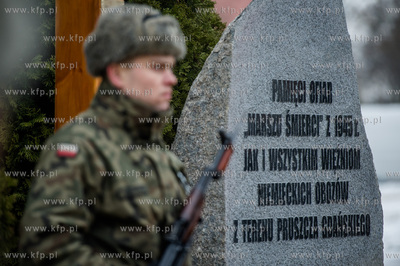 Pruszcz Gdanski. Uroczystosci upamietniajace 70 rocznice...