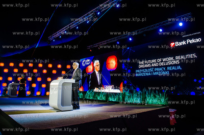 Sopot. Gala otwarcia Europejskiego Forum Nowych Idei.
Nz...