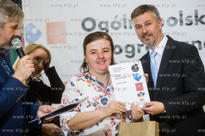 Gdańsk. Wrzeszcz. Galeria Bałtycka. Gala wręczenia...