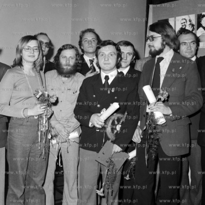 Wreczenie nagrod Rejs Roku 1975 i Srebrnego Sekstantu...
