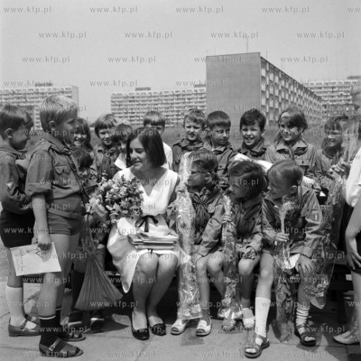 Zajęcia gdańskiej drużyny Zuchów. 
0006718z
Fot....