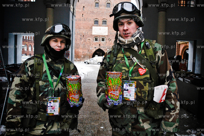 Wolontariusze XVIII Final Wielkiej Orkiestry Swiatecznej...