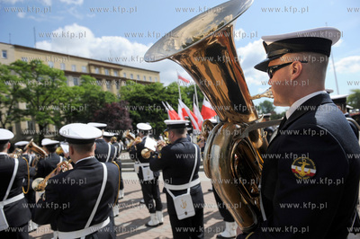 Gdynia. Swieto Marynarki Wojennej. Uroczystosc zmiany...