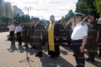 Z okazji zakonczenia poligonu kapelanow prawoslawnych...
