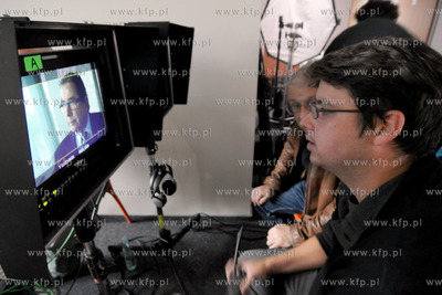 Plan zdjeciowy filmu Uklad Zamkniety w rezyserii Ryszarda...