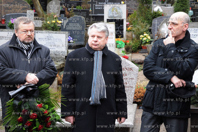 Cmentarz Katolicki w Sopocie. Pogrzeb Zbigniewa Gacha,...