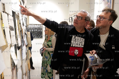 Wernisaż wystawy rysunku i malarstwa  prof. Tomasza...