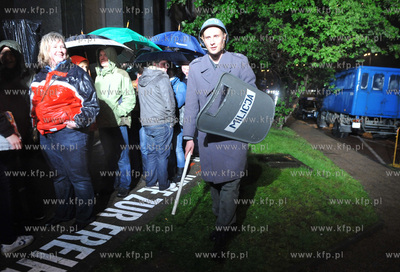 Noc Muzeow w Gdansku. Przed wystawa Drogi do Wolnosci...