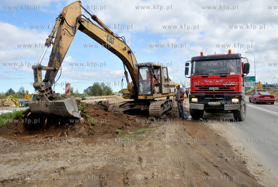 Budowa trasy WZ wzdluz ulicy Kartuskiej na odcinku...