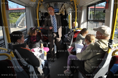 Festyn Komunikacyjny na petli tramwajowej w Gdansku...