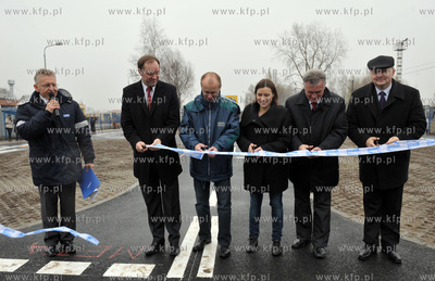 Otwarcie nowoczesnego miasteczka ruchu drogowego, ktore...