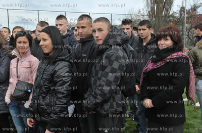 Gdansk, Suchanino. Otwarcie zespolu boisk w Gimnazjum...