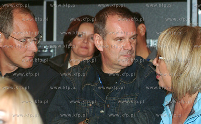 Festiwal Piosenki w Sopocie. Wsrod festiwalowej publicznosci...