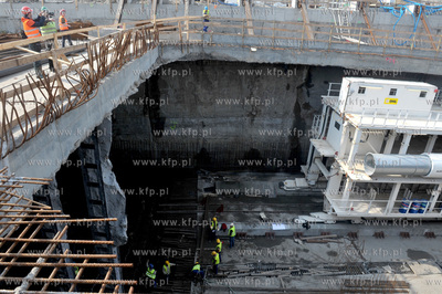 Gdansk. Wisloujscie. Zmontowana, przygotowana do pracy...