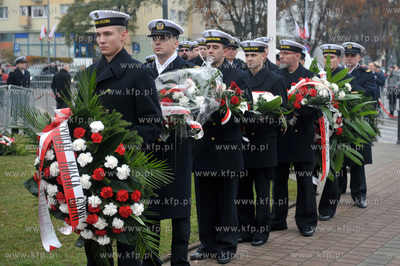 Gdynskie Urodziny Niepodleglej.Oficjalne uroczystosci...