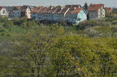 Gdańsk Siedlce i Wzgórze Mickiewicza widziane z Suchanina....