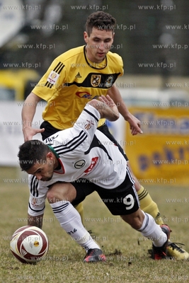 Wejherowo. Cwiercfinal Pucharu Polski w pilce noznej...