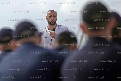 Wizyta koszykarzy kadry narodowej Polski Adama Waczynskiego,...