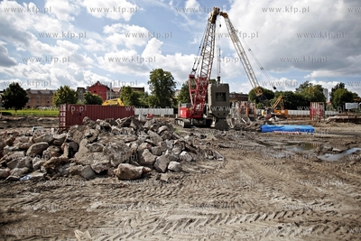 Gdansk. Ruszyla budowa Muzeum II Wojny Swiatowej. 
23.08.2012
fot....