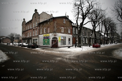Gdansk Nowy Port. Kamienica przy ul. Na Zaspe.
15.01.2013
fot....