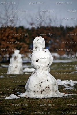 Gdansk. Park Reagana. Nz roztapiajace sie balwany.
27.02.2013
fot.Krzysztof...