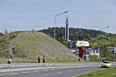 Trasa przyszlej Pomorskiej Kolei Metropolitalnej. Nz....