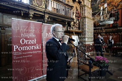 Gdansk. Dwor Artusa. Gala wreczenia Orlow Pomorskich...
