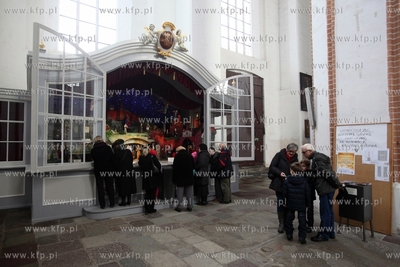 Kosciol sw. Trojcy w Gdansku. Ruchoma szopka.
28.12.2013
fot....