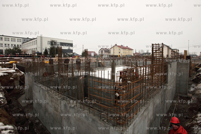 Uroczystosc wmurowania kamienia wegielnego pod budowe...