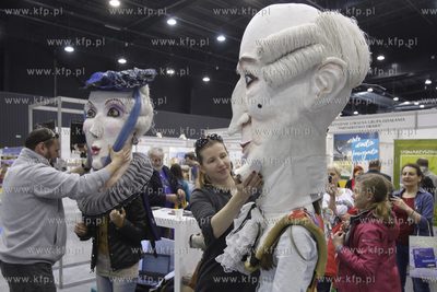 Amber Expo. Gdanskie Targi Turystyczne. Nz. stoisko...