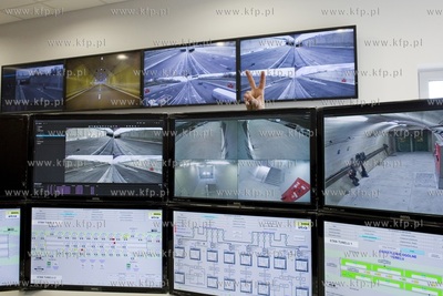 Gdańsk. Prezentacja tunelu pod Martwą Wisłą. Nz....