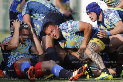 Sopot. Ekstraliga rugby. Mecz Ogniwo Sopot - Arka Gdynia.
18.06.2016
fot....