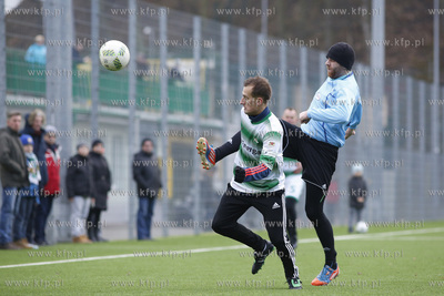 Gdansk. Boisko przy ul. Traugutta.  Noworoczny mecz...