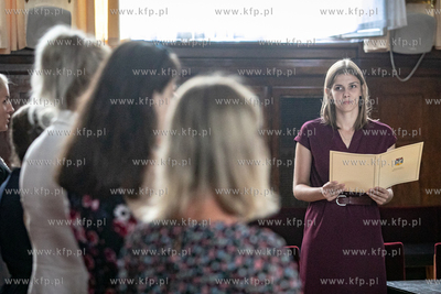 Urząd Miasta Sopotu. Uroczystość wręczenia nominacji...