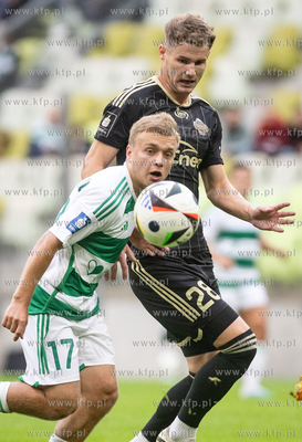 Ekstraklasa. Lechia Gdańsk - Radomiak Radom. Nz. ...
