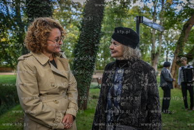 Uroczystość nadania nazwy Zaułek Cypriana Norwida...