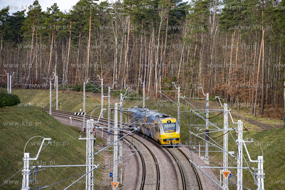 Pociąg Pomorskiej Kolei Metropolitalnej. 16.01.2023...