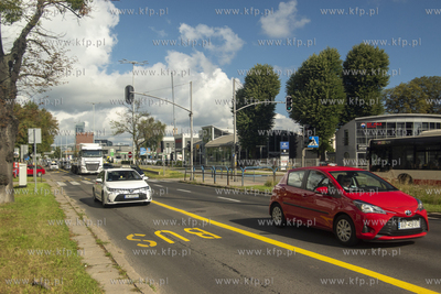 Wrzeszcz. Buspas na al. Grunwaldzkiej między ul. Abrahama...