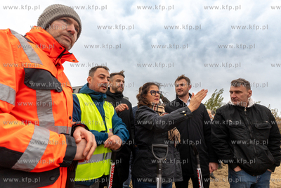 Ul. Kampinowska - teren budowy Nowej Świętokrzyskiej...