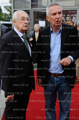 Gdansk. Dziedziniec Polskiej Filharmoni Baltyckiej....