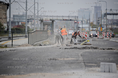 Gdansk. Remont ul. Marynarki Polskiej
26.10.2011
fot....