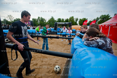 Gdansk. Fanzone - Strefa Kibica. Relacja meczu Mistrzostw...