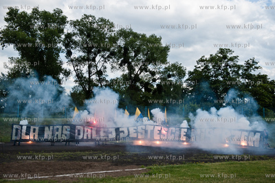Stadion Gdanskiego Osrodka Kultury Fizycznej. Derby...