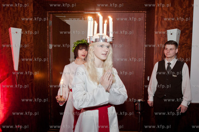 Sopot. Sala Balowa Grand Hotelu. Uroczystosc  podniesienia...