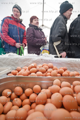 Gdansk. Targ Weglowy. Wielka Sobota. Sniadanie wielkanocne...